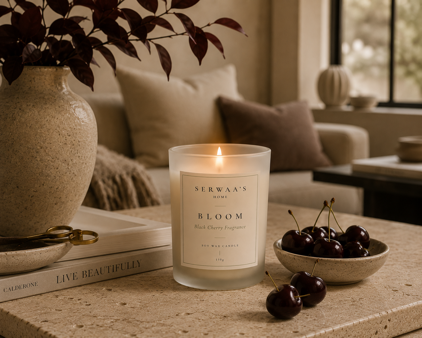 Bloom | Black Cherry Candle