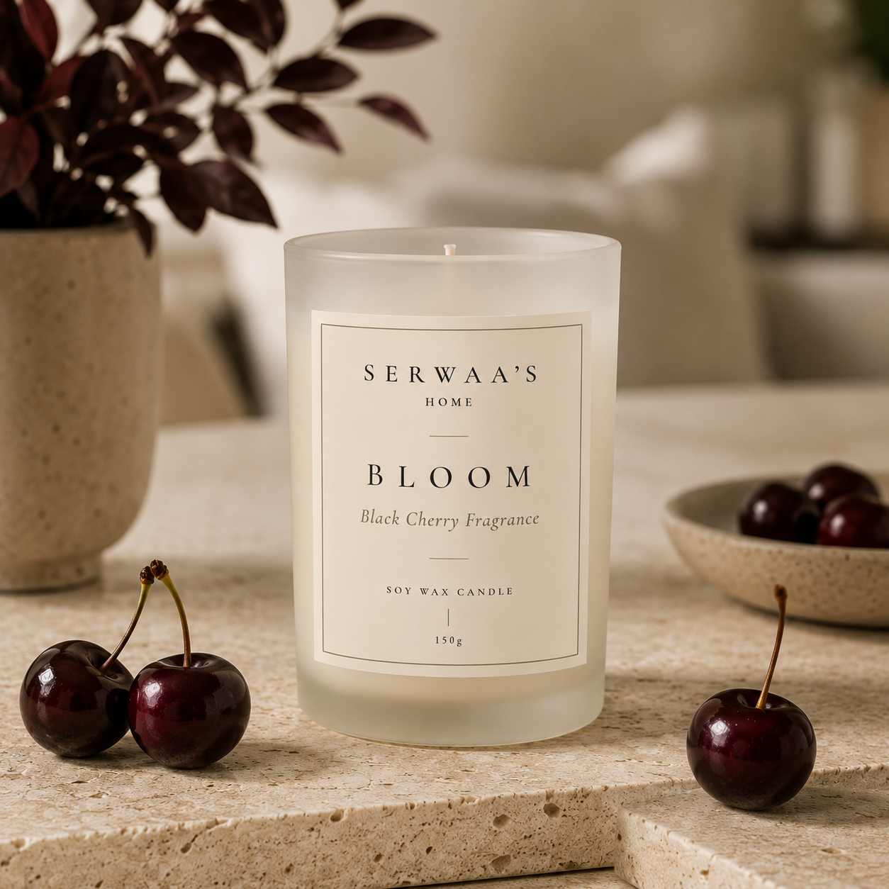 Bloom | Black Cherry Candle