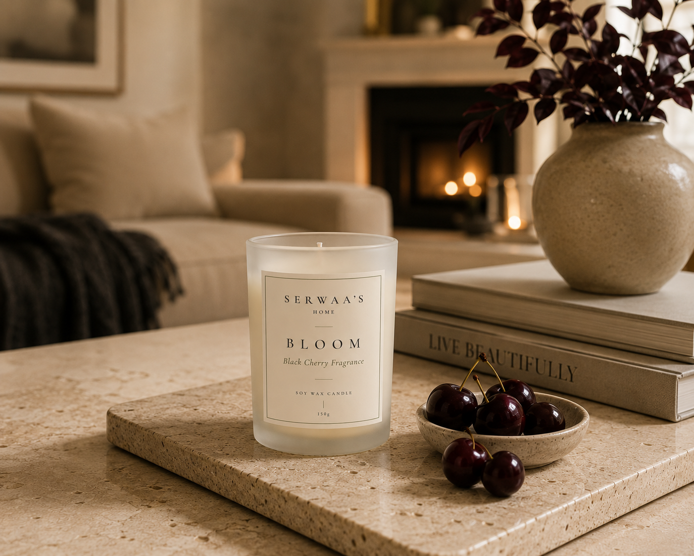 Bloom | Black Cherry Candle